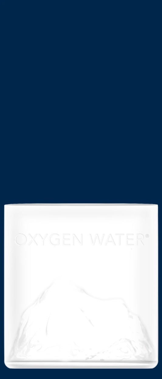 OXYGEN WATER® Verre Gravé 250ML X 4 unités