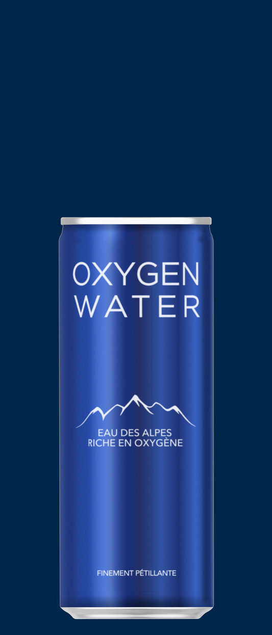 OXYGEN WATER® Finement Pétillante 250ML x 24 unités